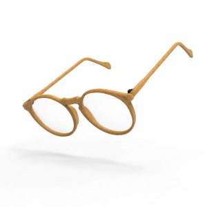 Monture de lunettes en bois